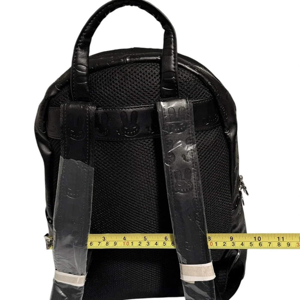 Dr. Zodiak's Moonrock Leather Backpack Black‎ Limited Release Designer Bag READ